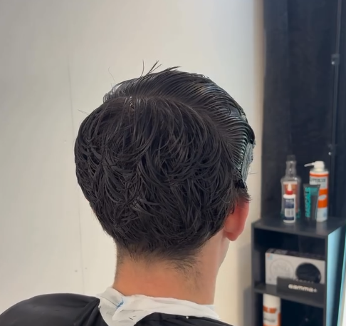 Fade haircut by Jamie Barnes